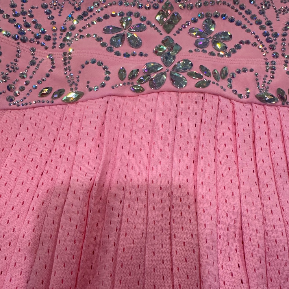 Rebel Athletics Crystal Couture YM. Pink - Picture 3 of 16